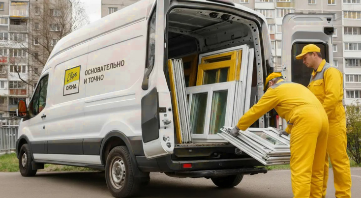 Вывоз старых окон ПВХ со скидкой 50%